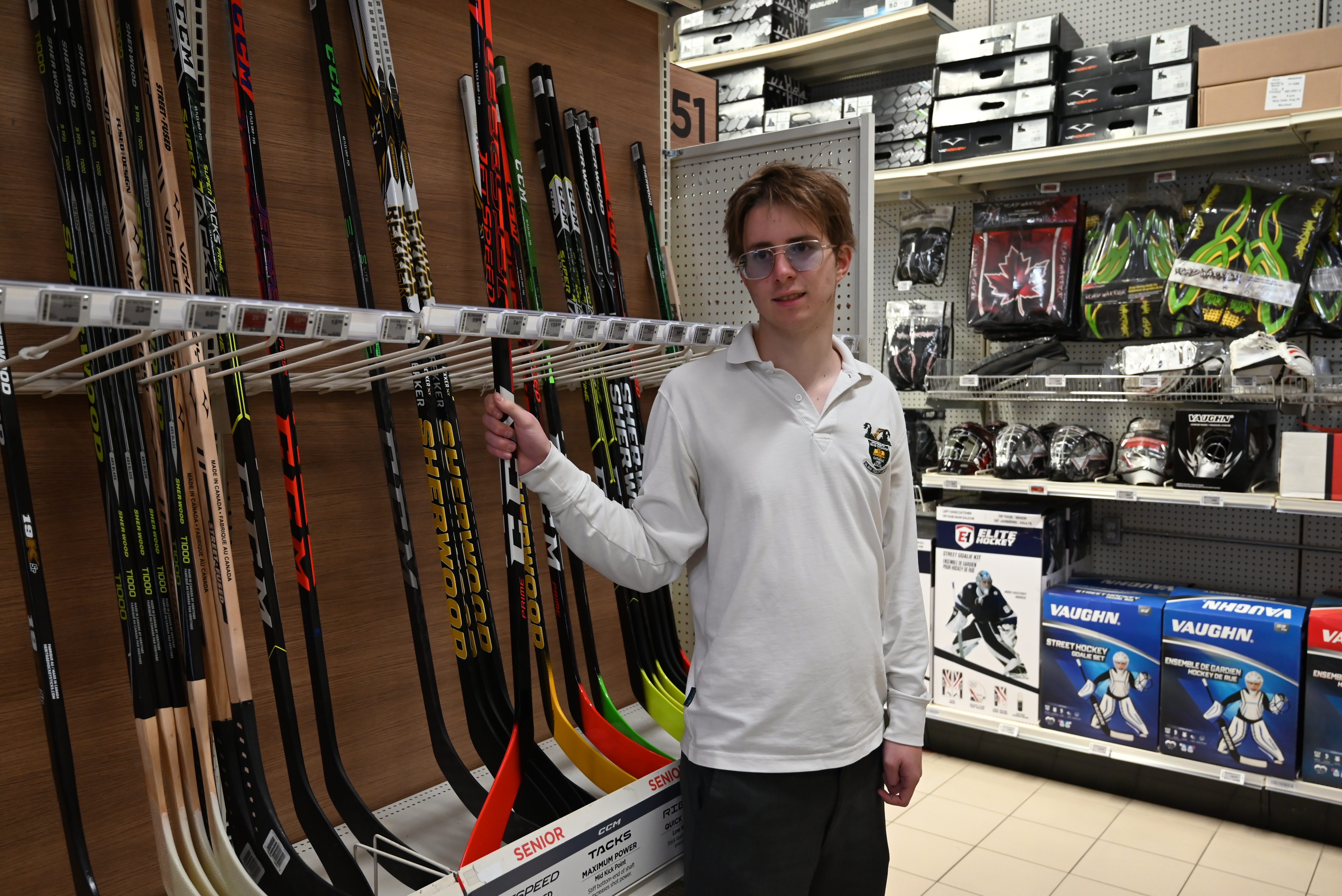 Student at Canadian Tire