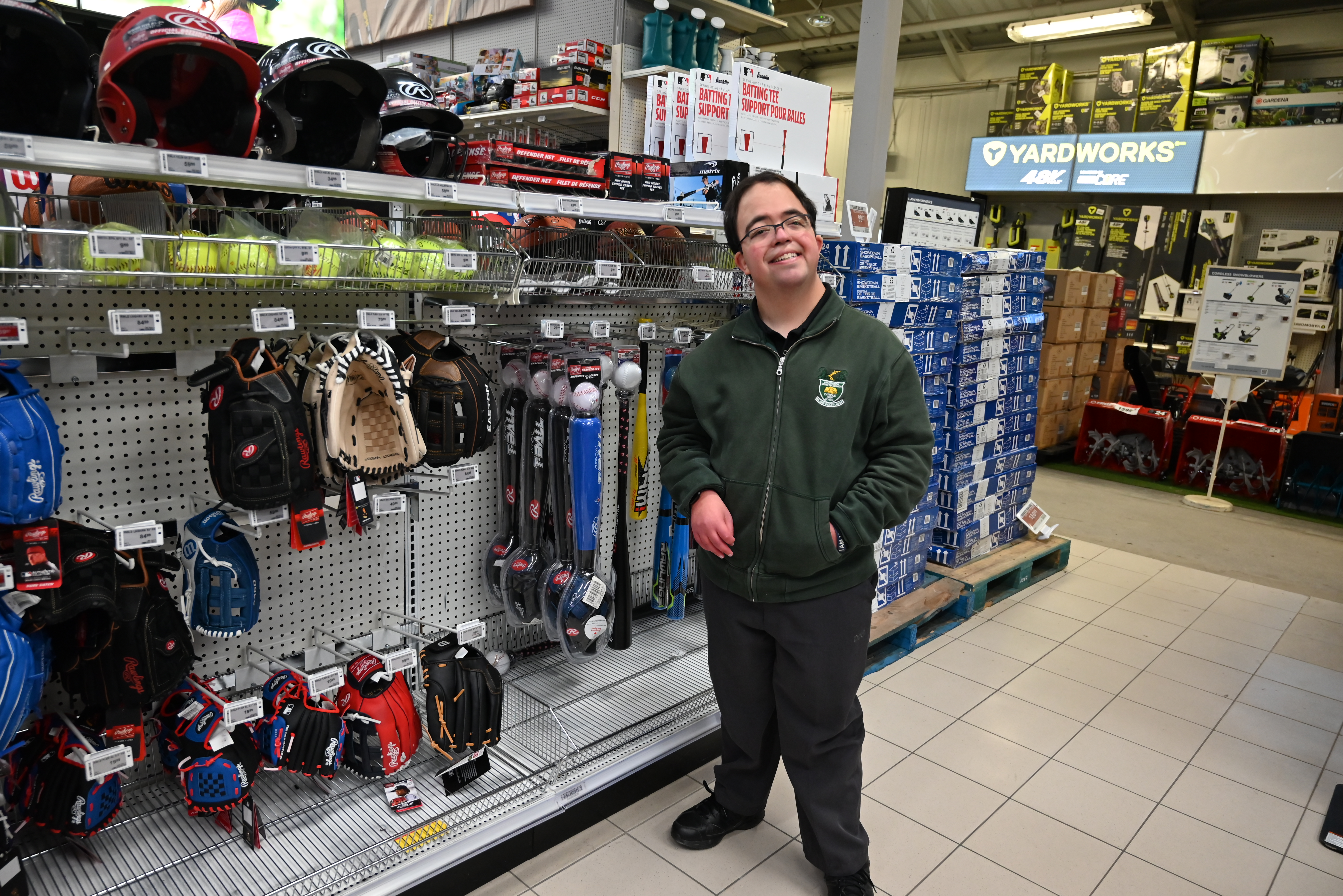 Student at Canadian Tire